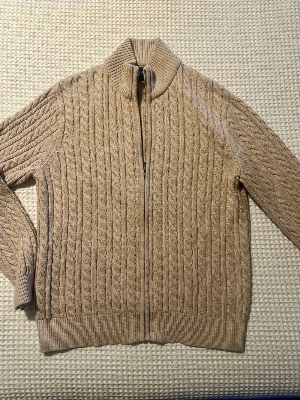 J Crew Men’s full zip sweater